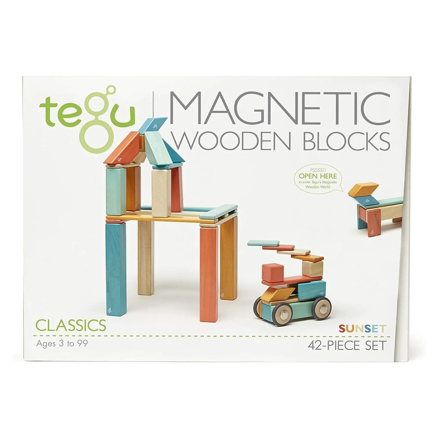 42-Piece Magnetic Toy Set
