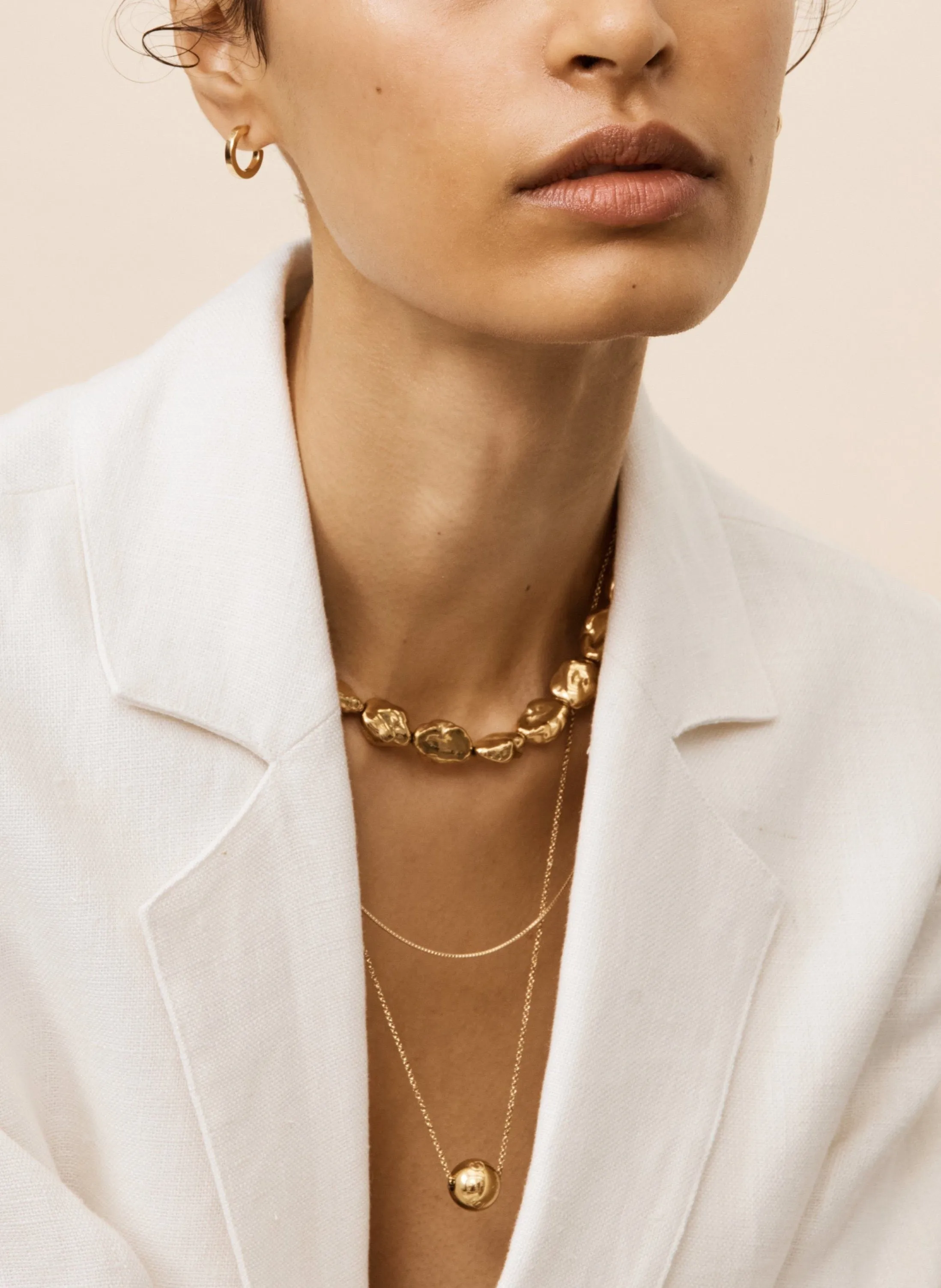 Adjustable Sphere Necklace