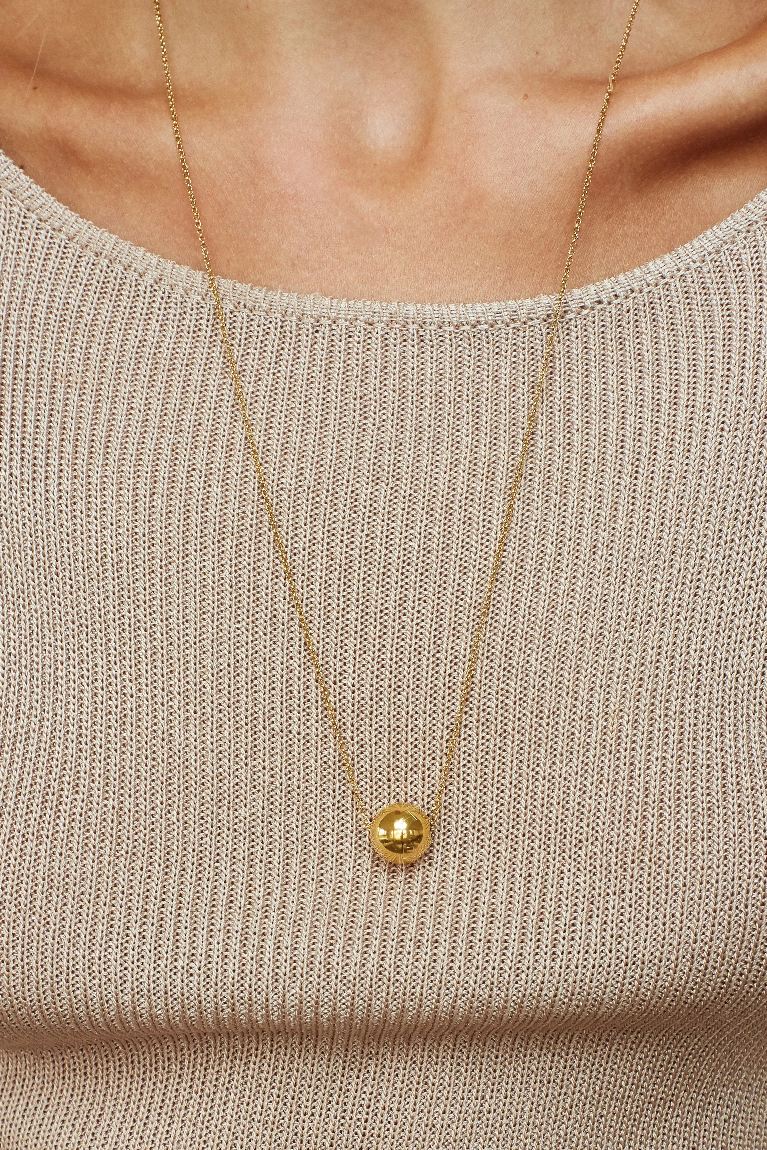 Adjustable Sphere Necklace