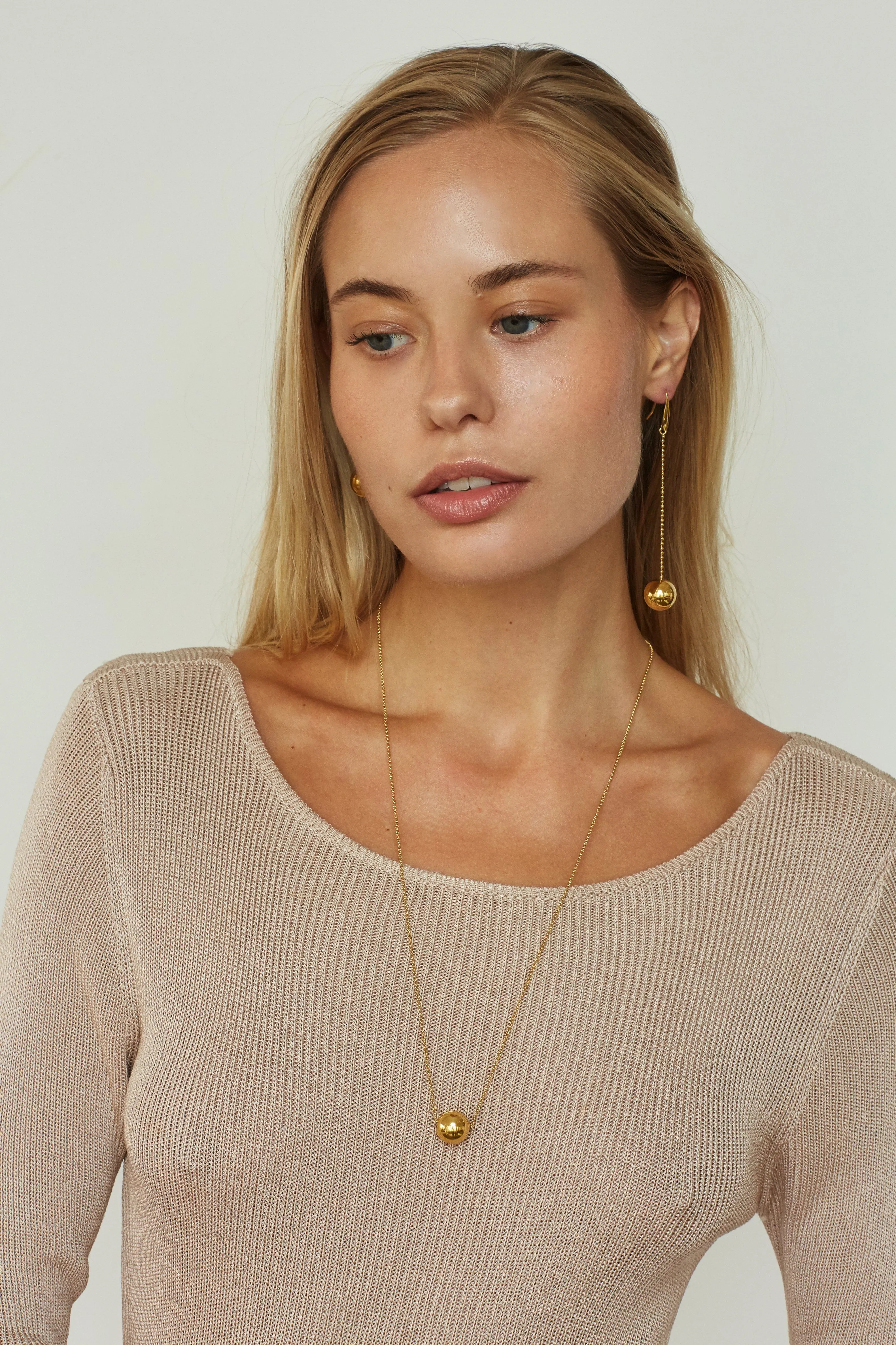 Adjustable Sphere Necklace