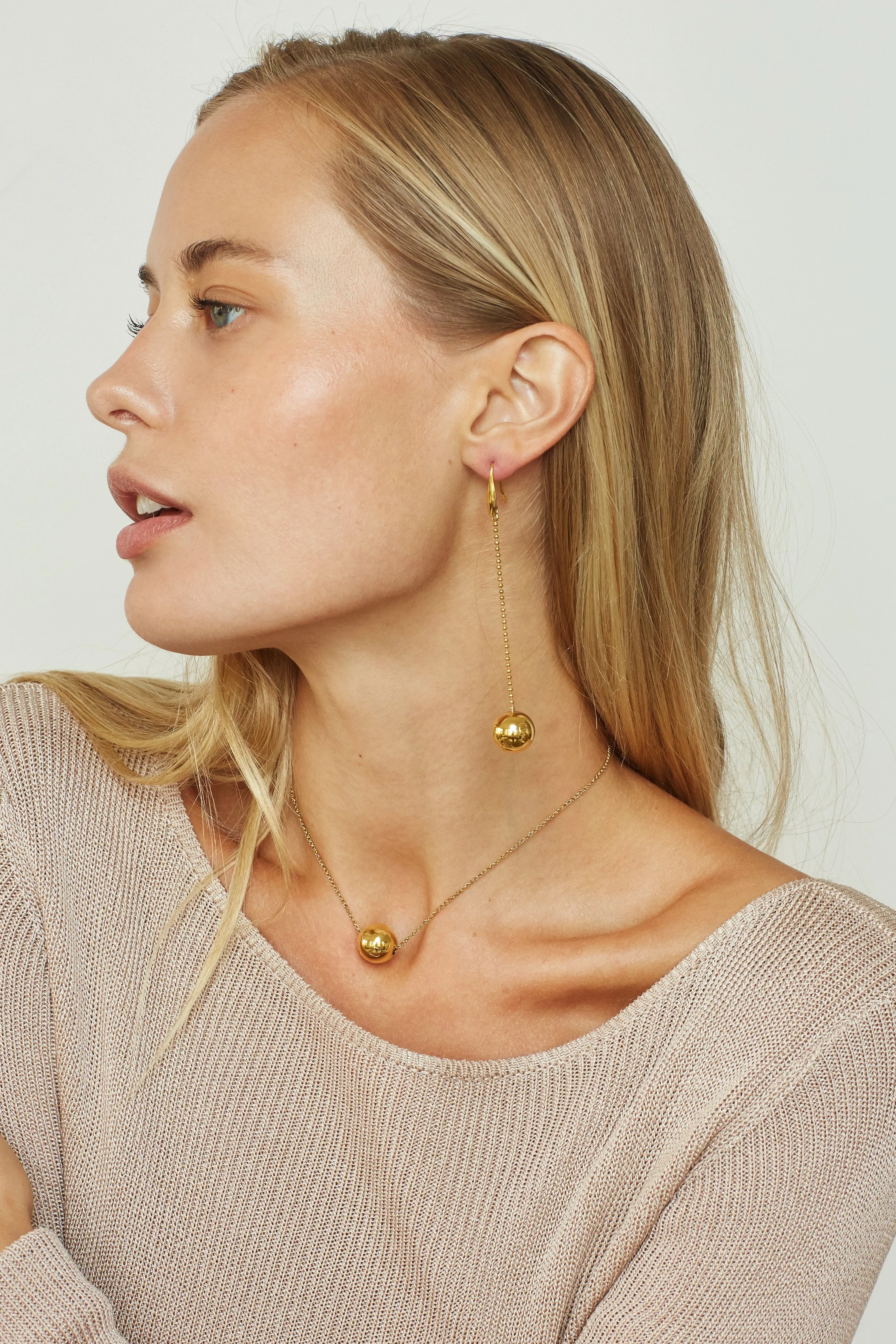Adjustable Sphere Necklace