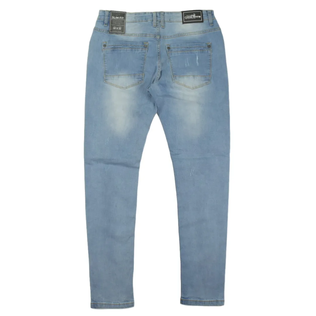 COPPER RIVET JEANS -9030