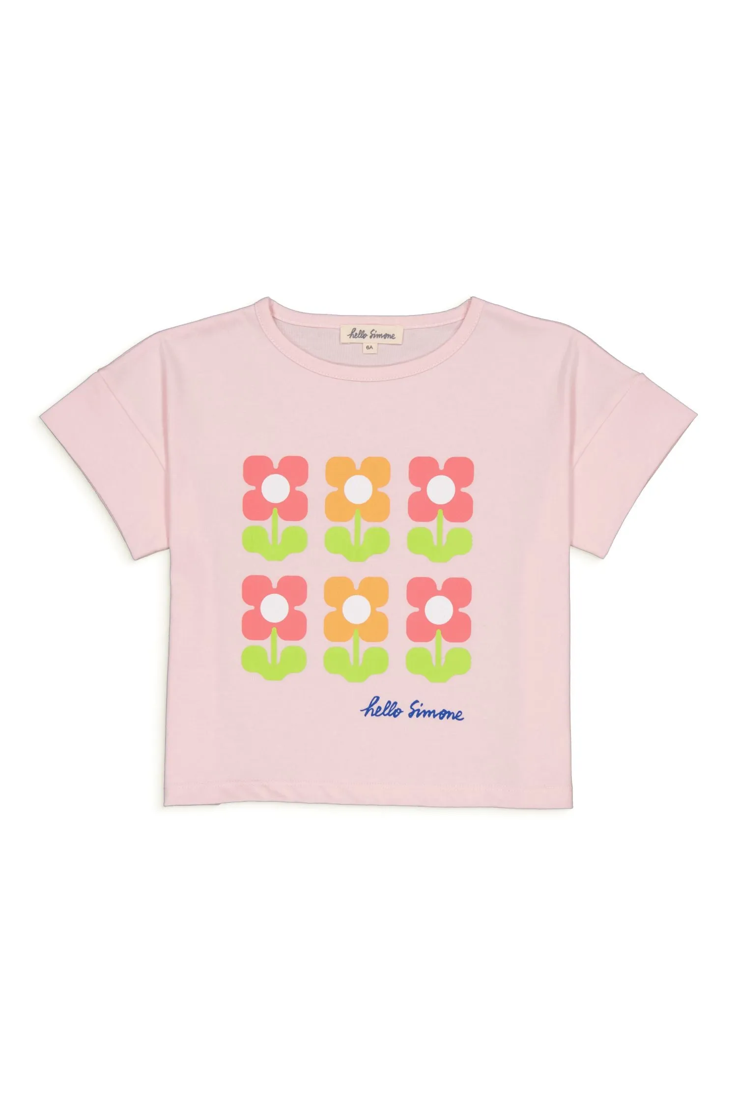 Crop T-Shirt in Rose