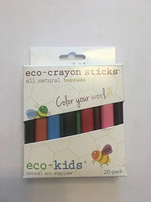 Eco-kids eco-crayons sticks