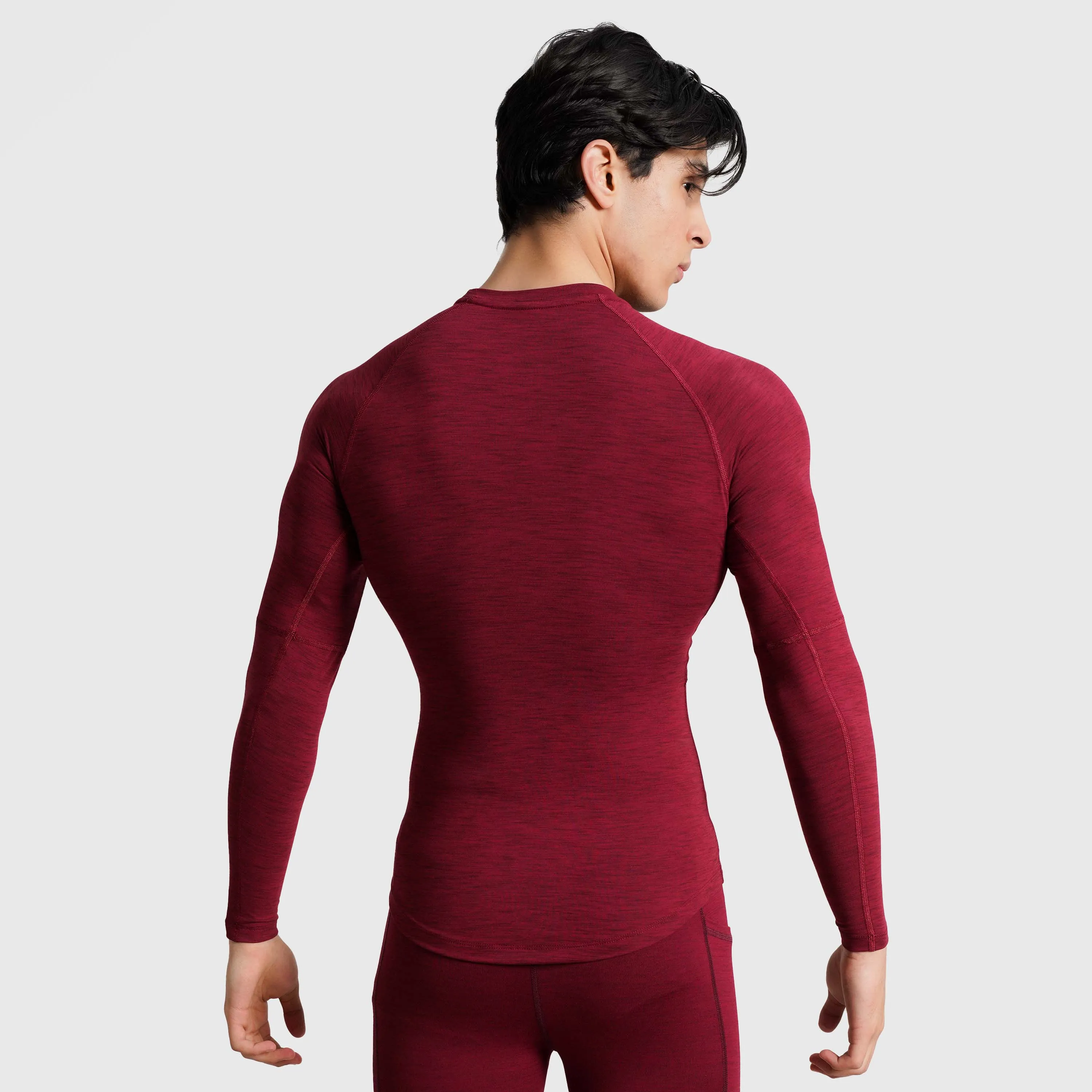 GA Compression Long Sleeves (Maroon)