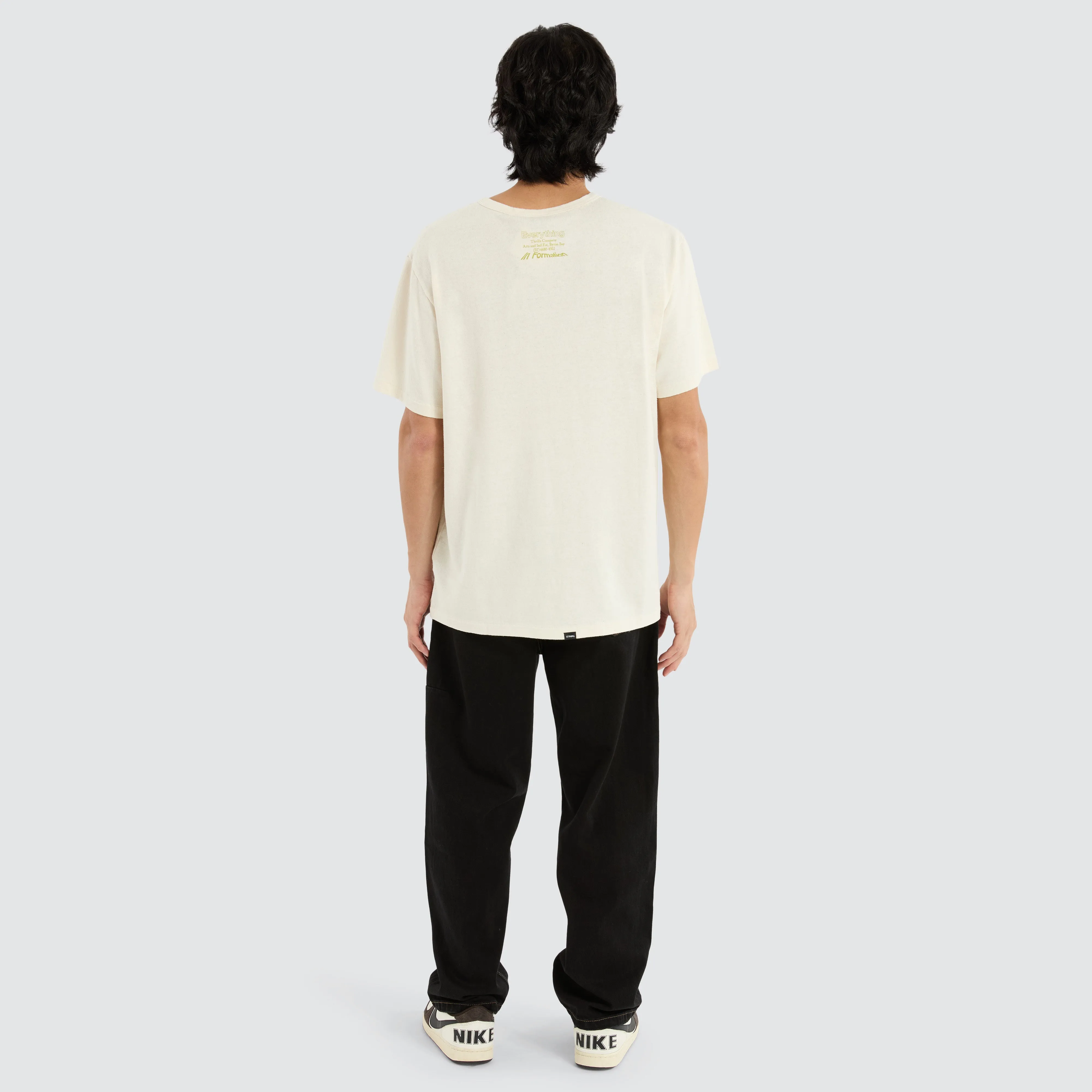 Hemp Transformation Merch Tee Unbleached White