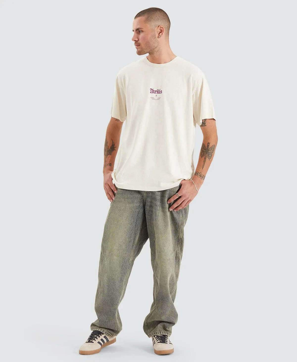 Hemp Wishes Come True Merch Fit T-Shirt White