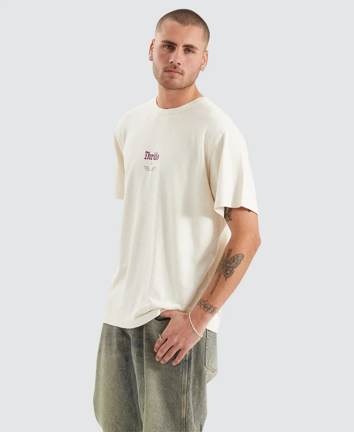 Hemp Wishes Come True Merch Fit T-Shirt White