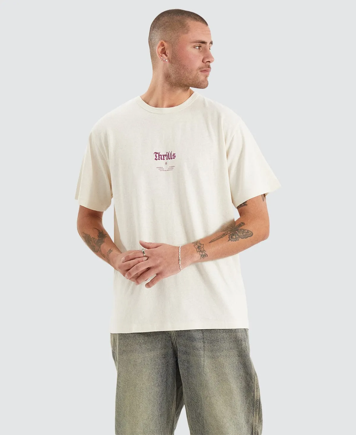 Hemp Wishes Come True Merch Fit T-Shirt White