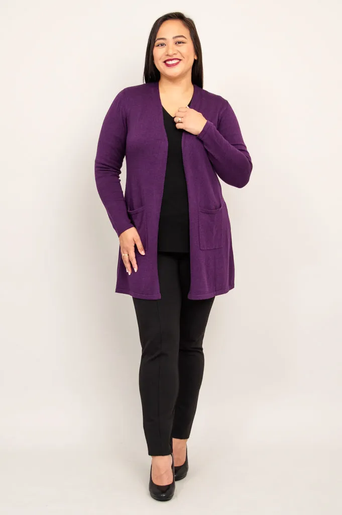 Justine Sweater, Royale, Bamboo Cotton
