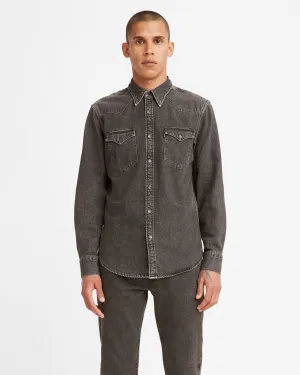 Levi's® Barstow Western Standard Denim Shirt - Black Washed