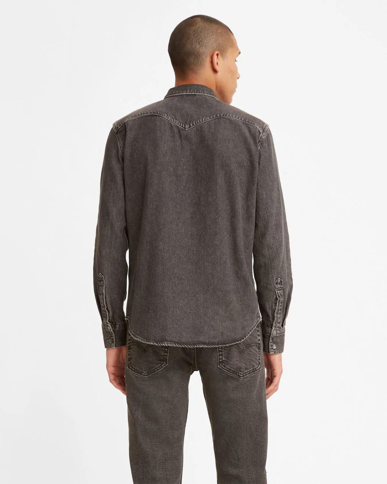 Levi's® Barstow Western Standard Denim Shirt - Black Washed