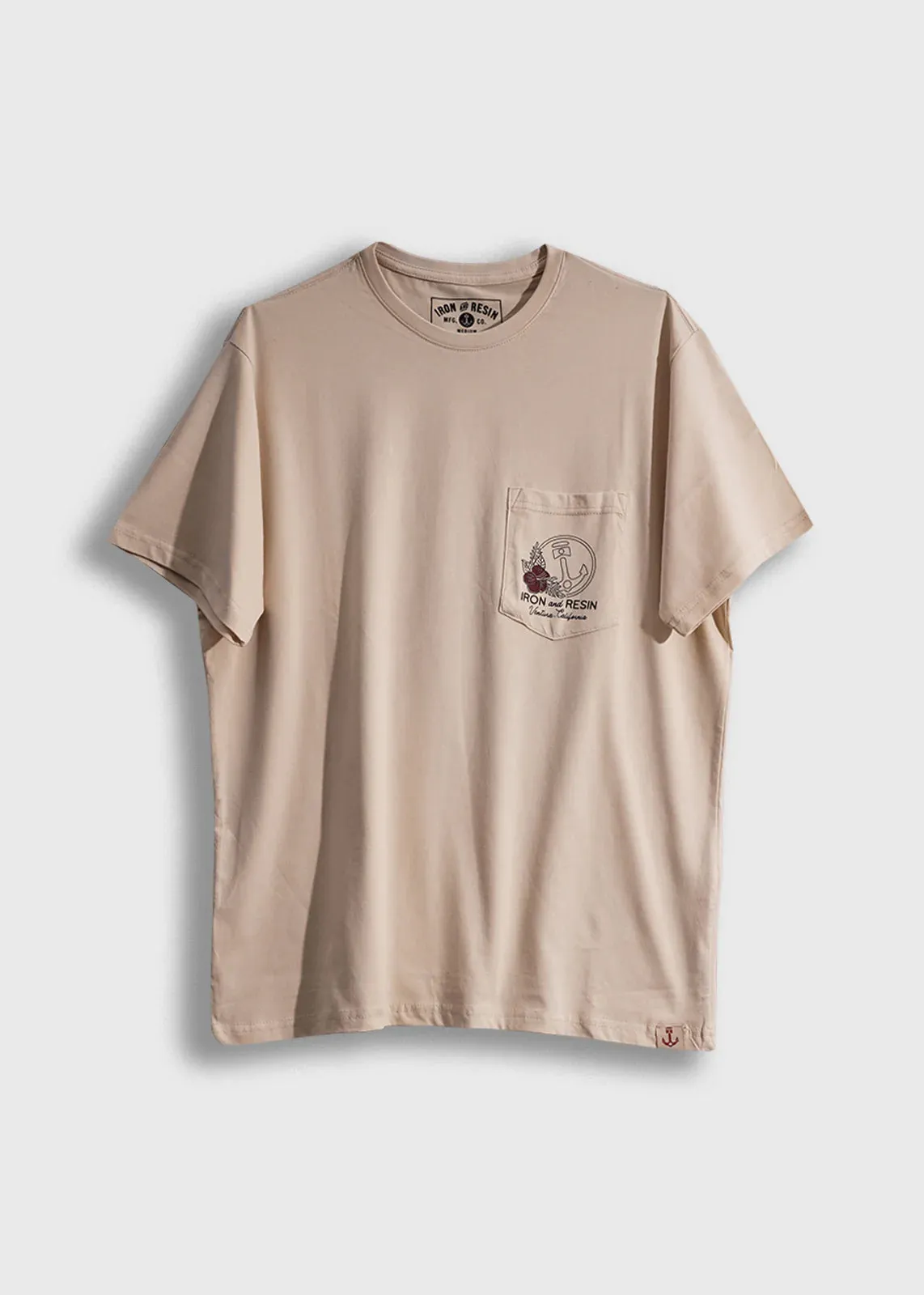Lost Paradise Pocket Tee - Natural