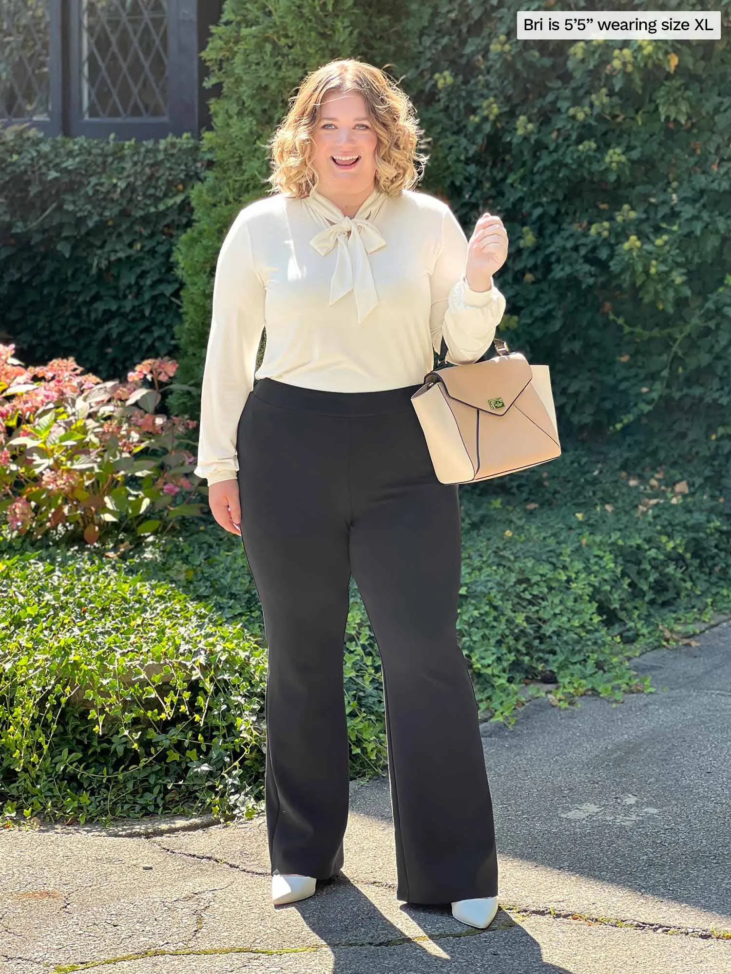 Rhoda tie neck blouse - FINAL SALE