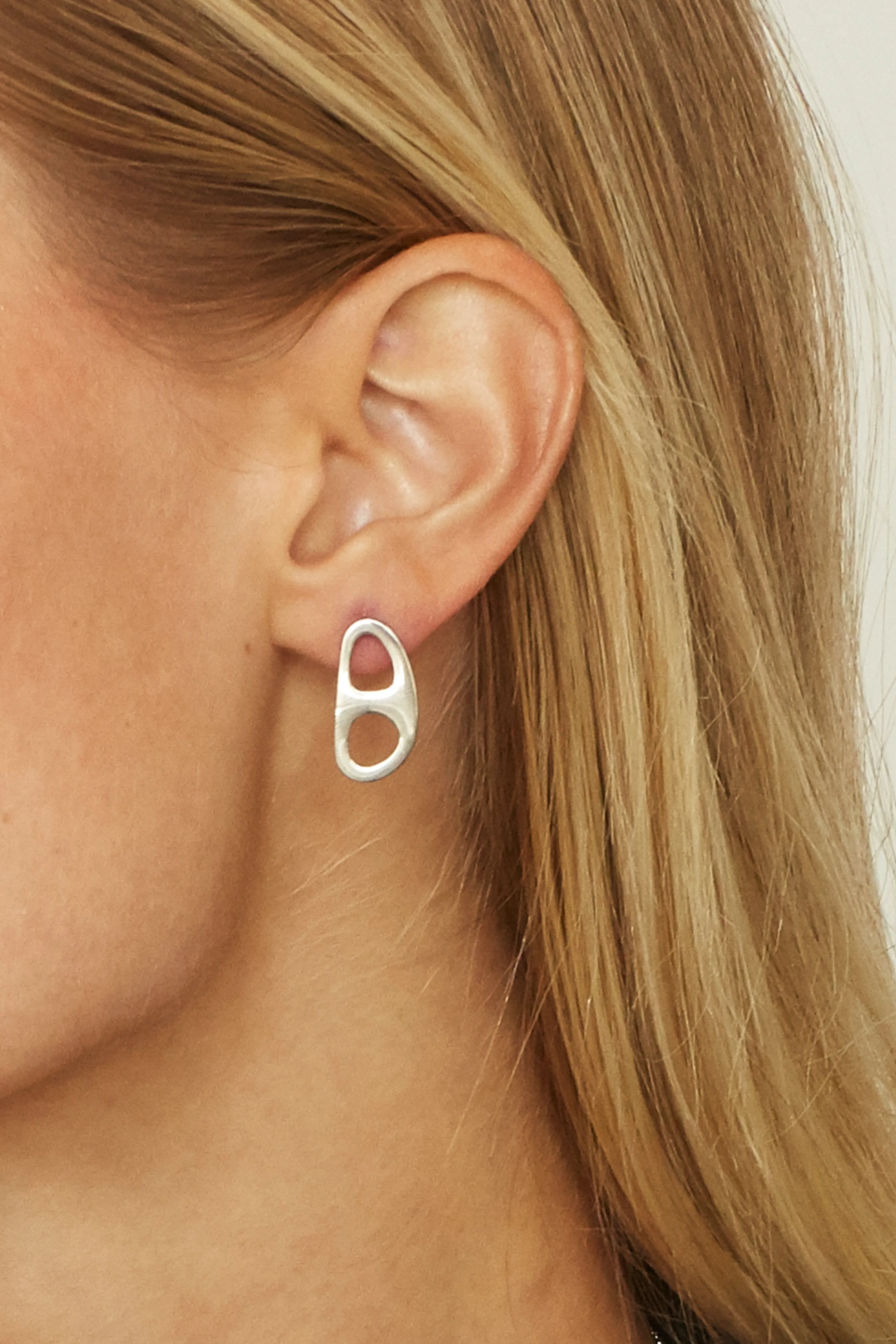 Silver Tab Studs