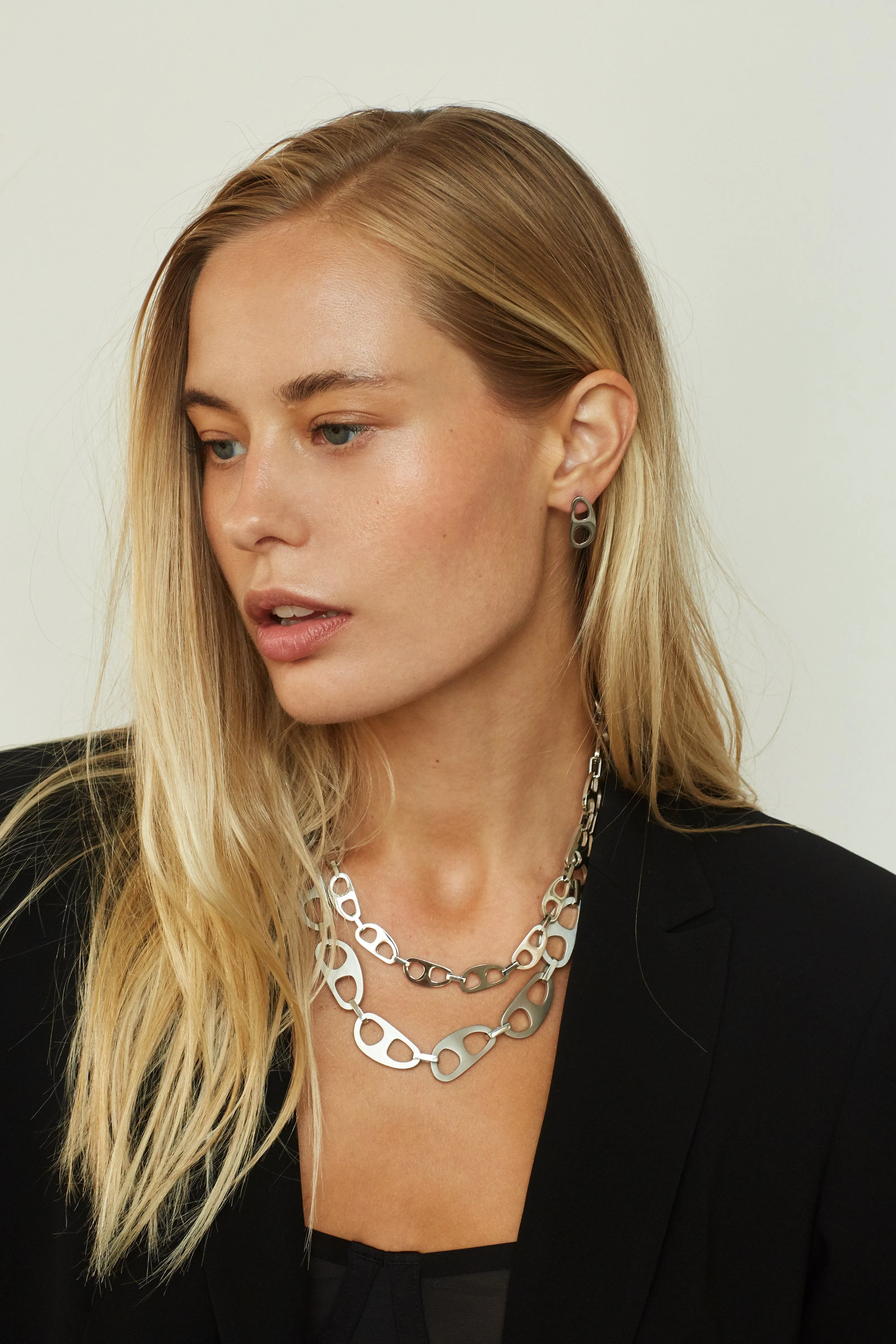 Silver Tab Studs