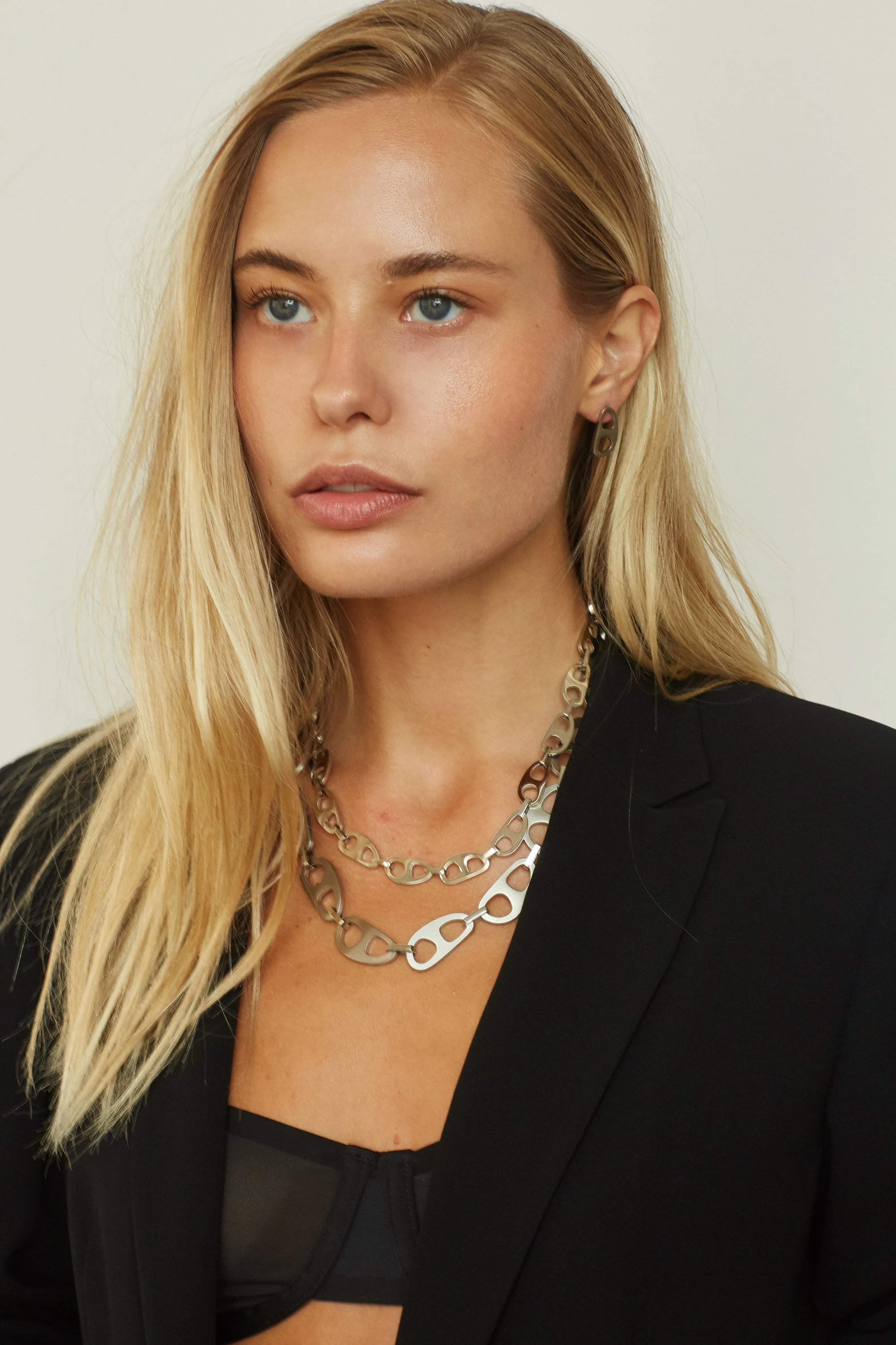 Silver Tab Studs