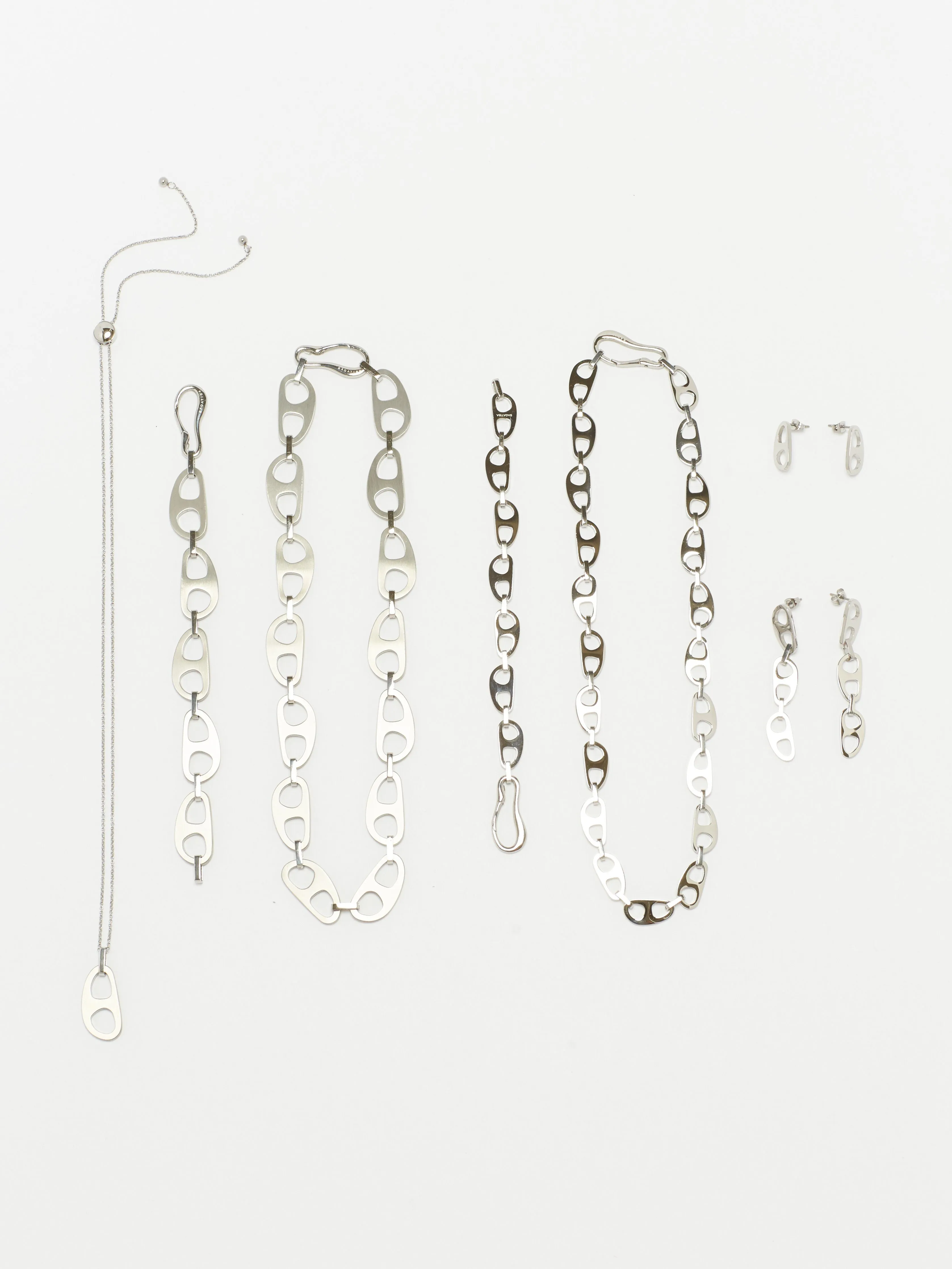 Silver Tab Studs