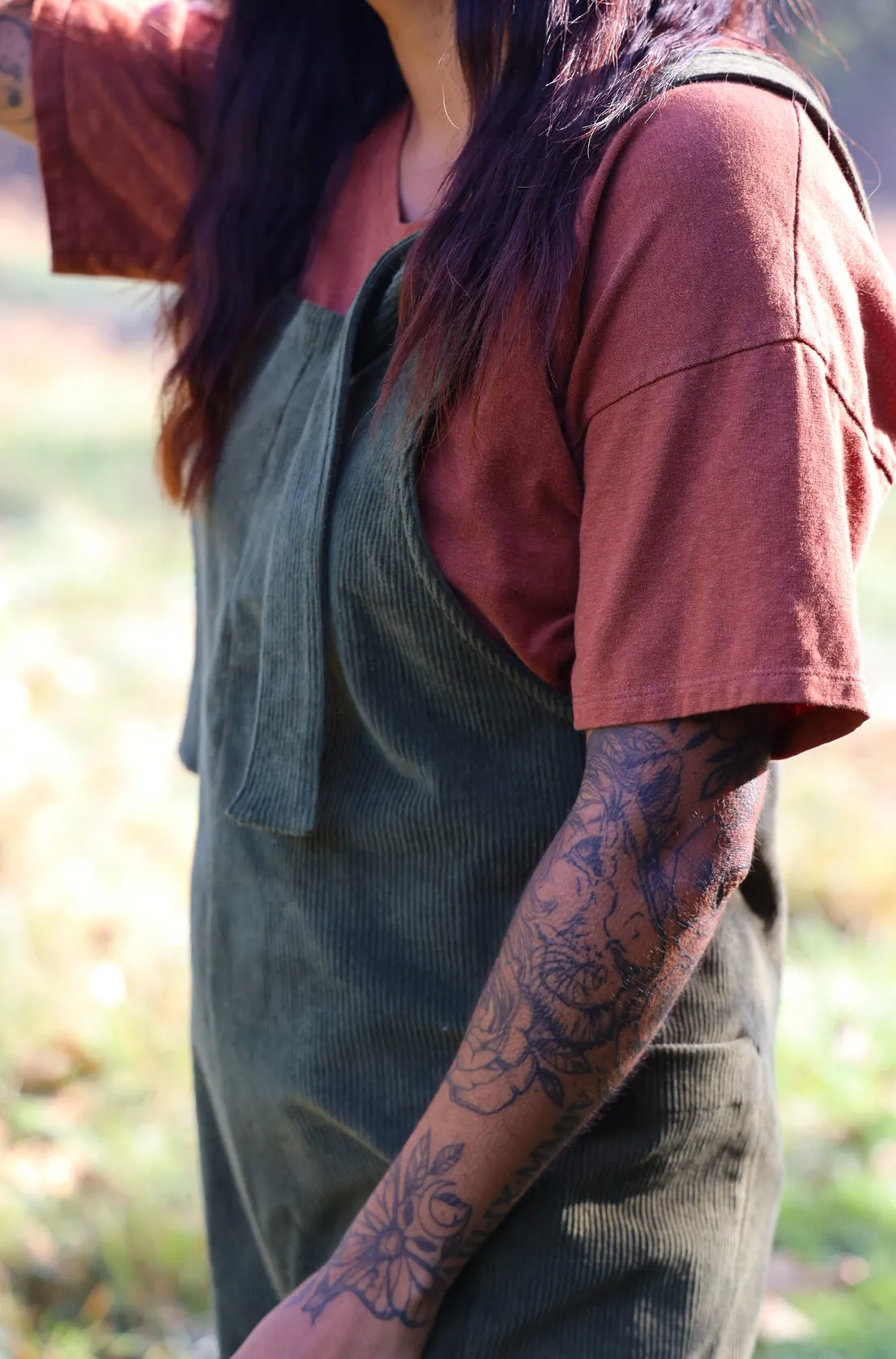 The T Shirt-Scoop Neck-Hemp Jersey Spandex-Tall