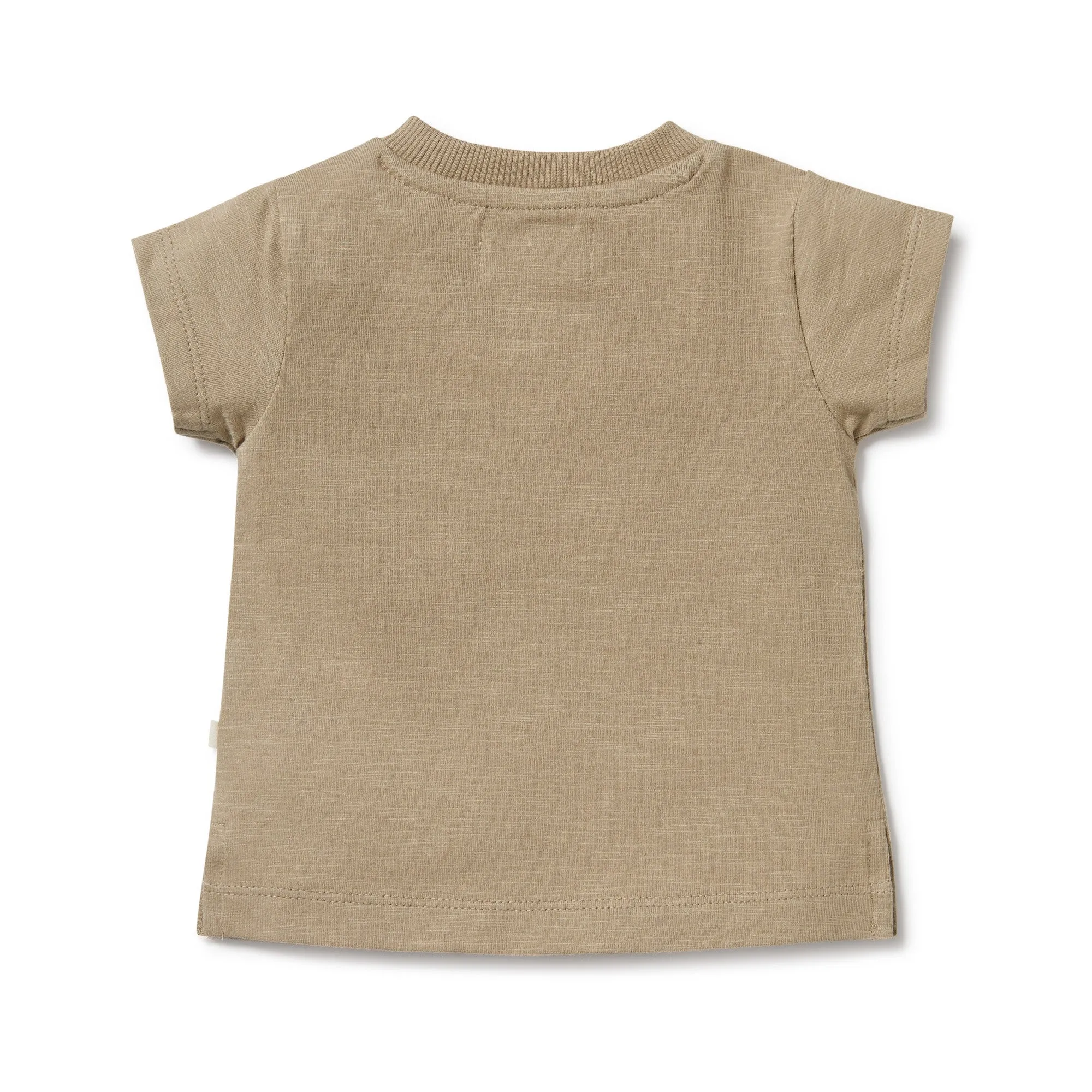 Wilson and Frenchy Organic Pocket Tee Driftwood