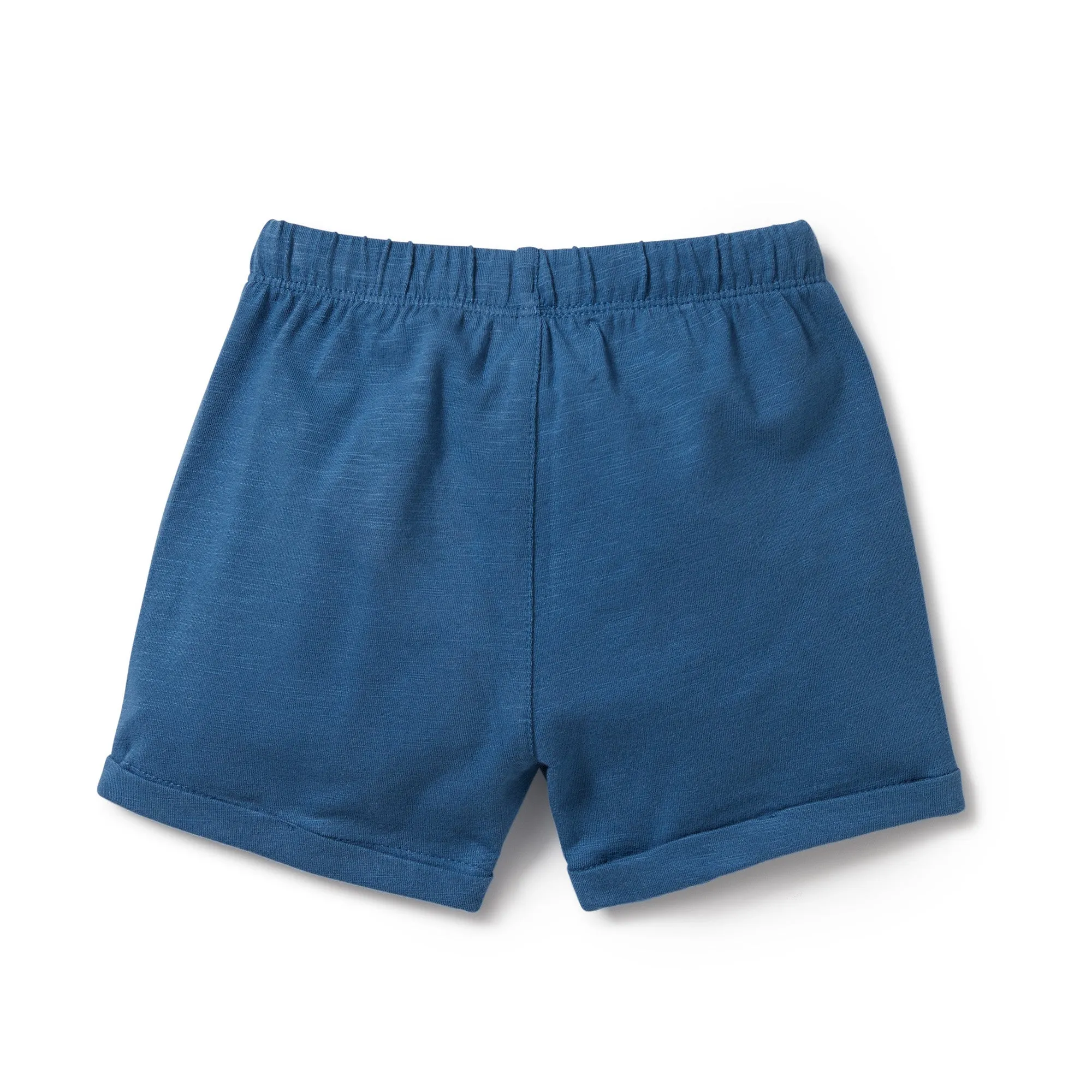 Wilson and Frenchy Organic Tie Front Short Dark Blue