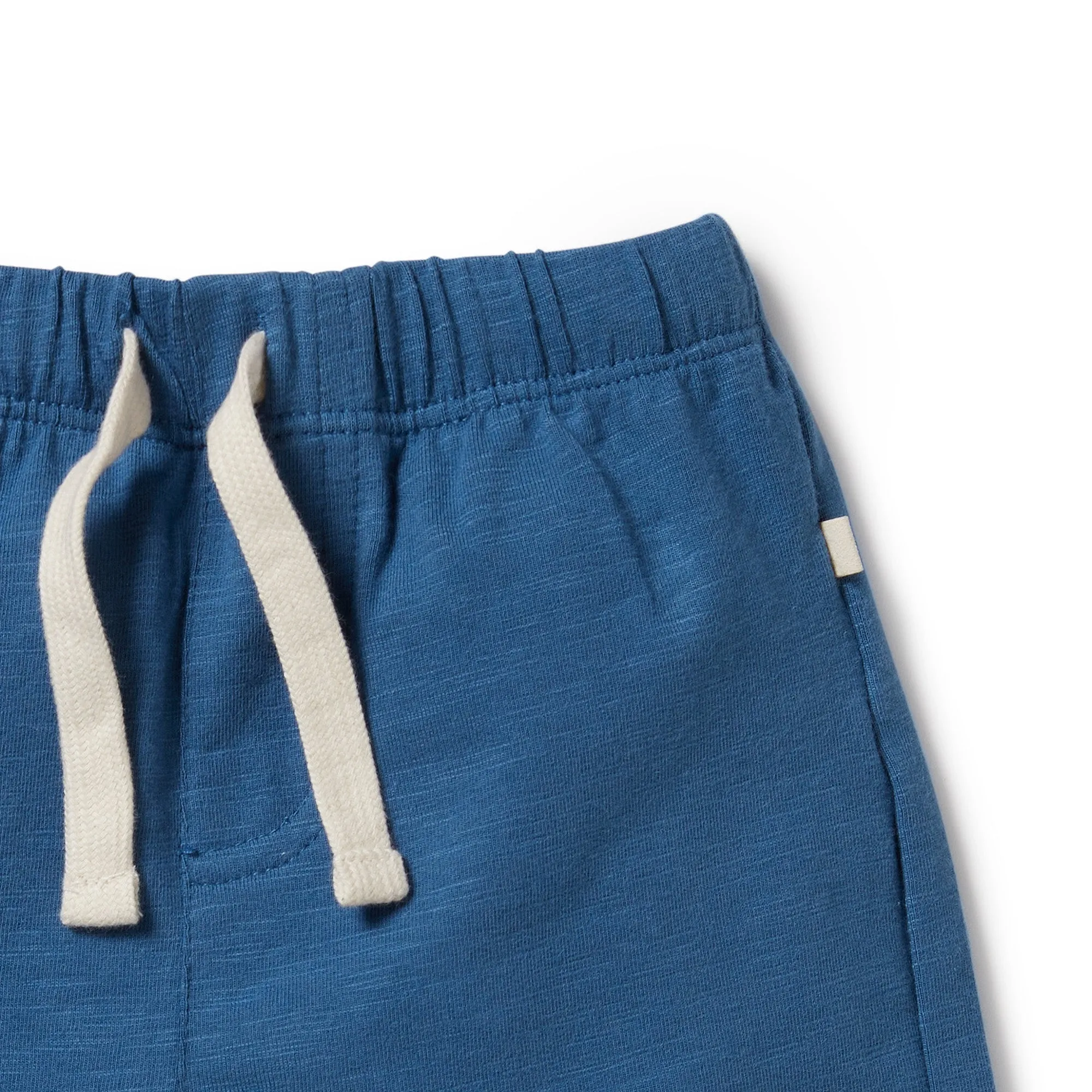 Wilson and Frenchy Organic Tie Front Short Dark Blue