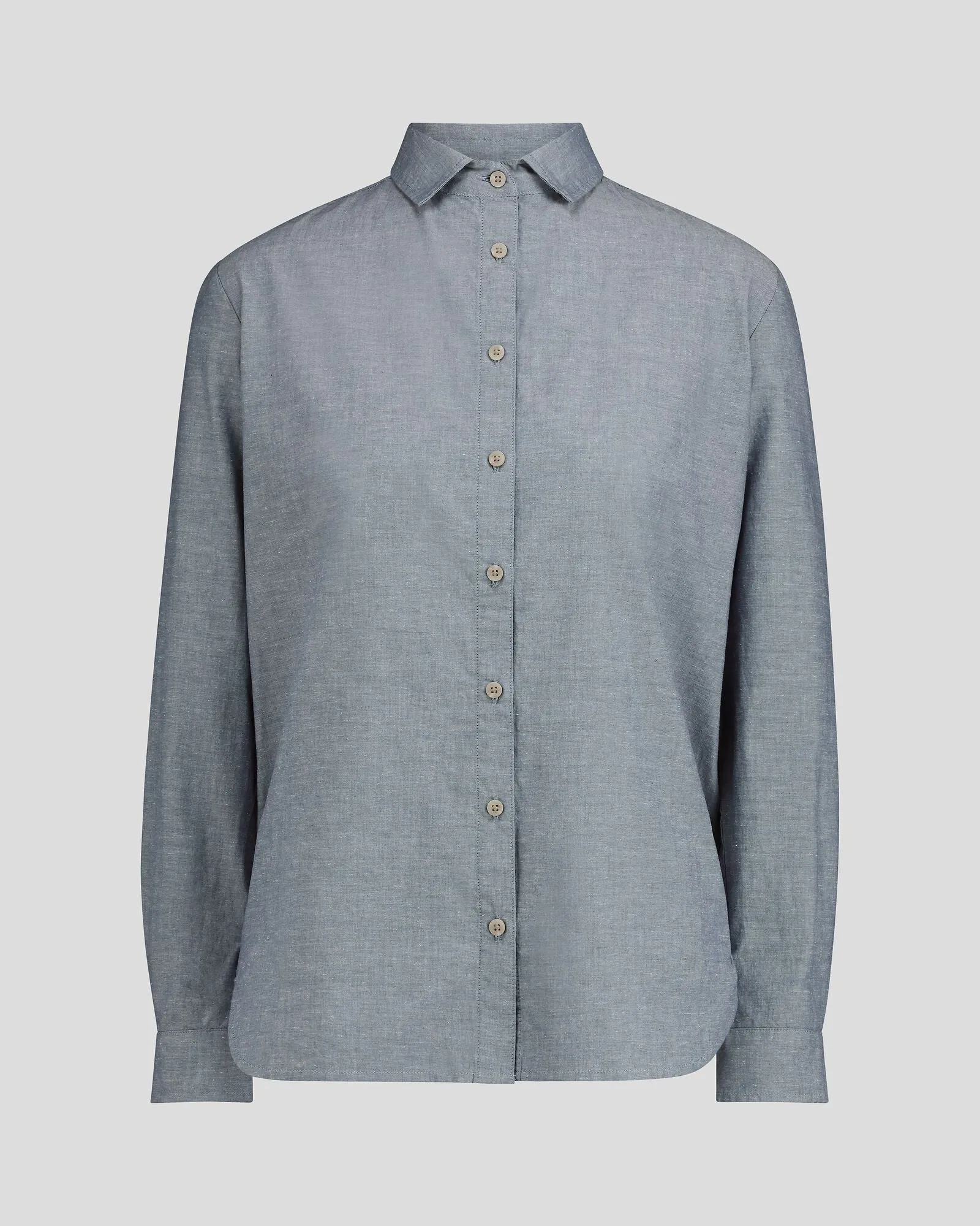 Women's Flaxton LT Long Sleeve Shirt - Chambray Blue