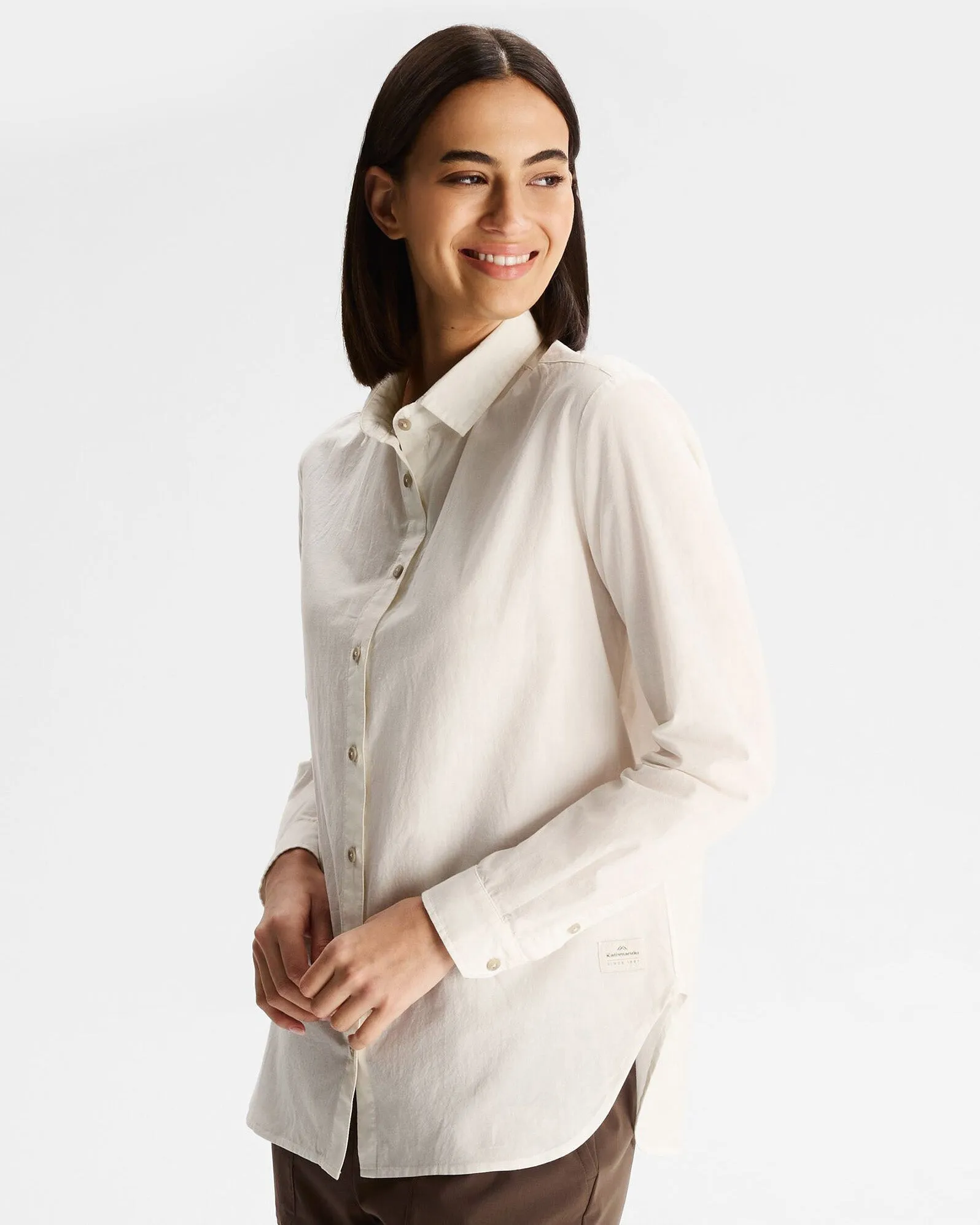 Women's Flaxton LT Long Sleeve Shirt - White