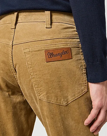 Wrangler Texs Slim Tiger Eye Cord Jeans R